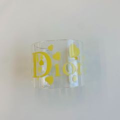 Dior　クリアバングル　：
