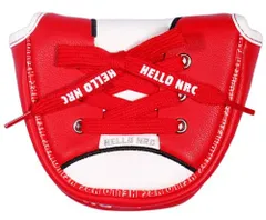 パターカバー ヘッドカバー オデッセイ 2ボールに対応 マグネットタイプ マレット用 ホルダー付き スコッティーキャメロン オデッセイに適合 ピンタイプ用 スニーカー 黒赤青