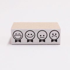 手帳はんこ　きょうのきぶん　おとこのこ