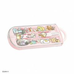 산엑스 San-x 스미코구라시 트리오 세트(하시·스푼·포크)(타베모노) KA28201