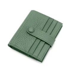 ☆ グリーン ☆ 本革 ミニ 財布 カードケース ywallet5028 本革 カードケース 財布 ミニ コインケース お札入れ お札 カード入れ 財布 ミニ財布 スリム 小さい お財布 サイフ カード ウォレット 薄型 レディース メンズ
