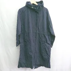 ◇ Φ GLOBAL WORK グローバルワーク 長袖 コート サイズM ネイビー レディース E  【1410290073469】
