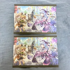 原神スシロー　コラボ　ご当地イラストポストカード　大阪　なんば　夢見月瑞希　オロルン　カチーナ　早柚