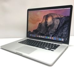 MacBook Pro 15インチ Mid 2014 中古 SSD500GB Core i7 メモリ16GB　USB外付けドライブ付き