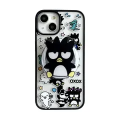 新品 【iPhone13/iPhone14/iPhone15シリーズに対応】スマホケース 透明 TPU MagSafe式スマホリング付き 磁力 マグネット搭載 ストラップホール スマホスタンド機能 マグセーフ ワイアレス充電対応 傷つけ防止 かわいい (バッド