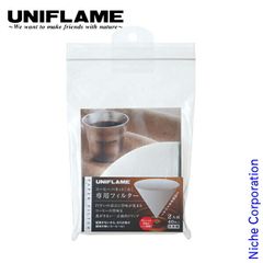 【新品】 ユニフレーム コーヒーバネット専用フィルター 2人用 [664056]