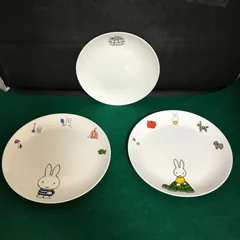 4515　ミッフィー　プレート3枚セット