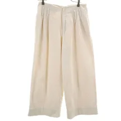 ZARA ザラ コーデュロイパンツ M アイボリー系 レディース 古着