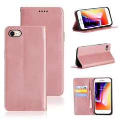 手帳型 (4.7インチ対応) iphone8 iphone7 ケース 手帳型 ケース カバー PUレザー (第2世代/第3世代) カード収納 財布型 耐衝撃 ケース SE マグネット スタンド機能付き 5色 (iPhone iPhone 7/8/SE2（202