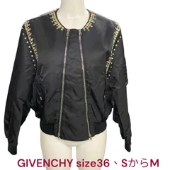 美品　ジバンシー　GIVENCHY 　キラキラビジュー　ナイロン　ブルゾン　ジャケット　ジャンパー　ジバンシィ　M4L261のサムネイル