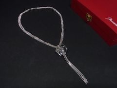 ◇極上品◇バカラ オルテンシア ネックレス 925 フラワー 9連 1 - メルカリ