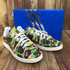 A BATHING APE × adidas STAN SMITH ABC CAMO (ア・ベイシング・エイプ ×adidas スタンスミスABC カモ)【F0014-004】