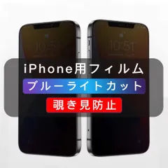 iPhone用 覗き見防止フィルム ブルーライトカット ガラスフィルム　全面保護　1枚　iPhone12 iPhone13 iPhone14 iPhone15 iPhone15Pro iPhone15Promax iPhone16 iPhone16Pro
