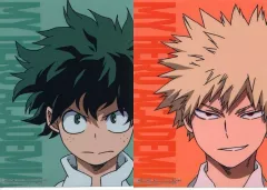 【中古】クリアファイル 緑谷出久＆爆豪勝己(顔アップ) A4クリアファイルセット(2枚組) 「一番くじ 僕のヒーローアカデミア-二人のあこがれ-」 G賞