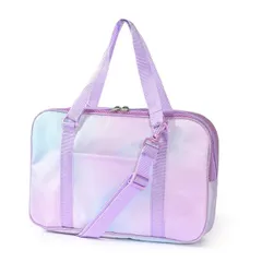 COLORFUL CANDY STYLE 新品  書道 習字バッグ 撥水 軽量タイプ オーロラカラー 子供用 書道バッグのみ 書道 ケース 習字道具 習字バッグ セット おけいこバッグ フルオープン 女の子 かわいい おしゃれ 可愛い 小学生 小学校