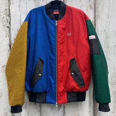 Fred Perry × CHARLES JEFFREY LOVERBOY（フレッドペリー×チャールズ・ジェフリー・ラバーボーイ）　クレイジカラーラメブルゾン