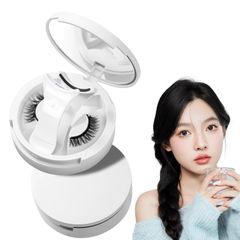 新品 Vineen マグネットつけまつ毛 磁気 つけまつげ 人気 超軽量 マグネットつけまつげ 接着剤やアイライナーは不要 再利用可能 長持ち 携帯便利 簡単装着 防水/防汗/初心者/通勤/旅行/女性用 (WTB-S03雲マグノリア)