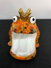 pomme pidou トレイ②　フロッグ　カエル　小物入れ　アクセサリー　鍵