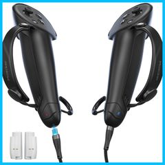 【特価商品】用の 用の 3S/3 Quest Quest Quest コントローラーストラップ アクセサリー用充電式バッテリー付き 3 用 3S 充電コントローラーグリップ Maecker