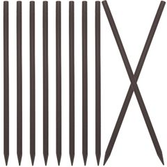 【数量限定】ヘアアクセサリー 鉛筆のかんざし 髪の箸 髪飾り 漢服ヘ ック 一本挿し 一本簪 浴衣 簪 着物 和装小物 かんざし 女の子 ヘッドギアアクセサリー KESYOO （50個入・ダークコーヒー）