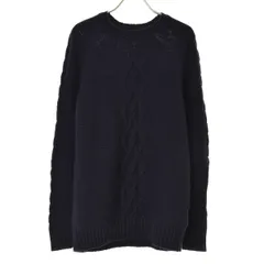 【BROOKSBROTHERS】RED FLEECE アルパカ混 ケーブル長袖ニットセーター