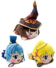 【中古】キーホルダー・マスコット(キャラクター) 全3種セット 寝そべりキーチェーンマスコットVol.1 「映画 この素晴らしい世界に祝福を!紅伝説」