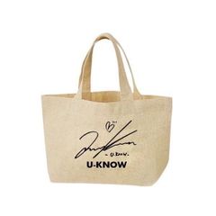 ユノ ユンホ 東方神起 TVXQ キャンバス ミニバッグ お弁当バッグ ミニトート エコバッグ 韓流 グッズ bp014-1