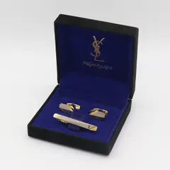 箱付 イヴサンローラン カフス/ネクタイピン シルバー/ゴールド KRH その他 2000000 NSK