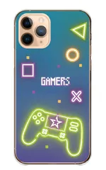 iPhone13Pro Max ケース カバー アイフォン13 プロマックス スマホケース ハードケース ゲーム げーむ ゲーム機 ネオン サイバー風 おしゃれ オシャレ かっこいい カッコイイ カラー04