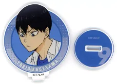 【中古】アクリルスタンド・アクリルパネル 影山飛雄(フェイス) 「ハイキュー!!×東武動物公園2025 描き下ろし 動物とのふれあいver. トレーディングアクリルスタンド」