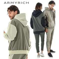 新品ARMYRICH 配色Tee&ショーツ セットアップ　GREIGE-XL 新品ARMYRICH 配色Tee&ショーツ セットアップ GREIGE-XL