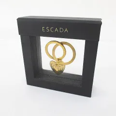 エスカーダ ESCADA キーリング キーホルダー ハートモチーフ ゴールド系 アクセサリーのサムネイル