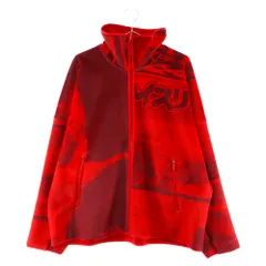 Y-3 (ワイスリー) M CH2 VLVT SPCGFX SWT HB3349 ロゴプリント ジップアップジャケット レッドのサムネイル