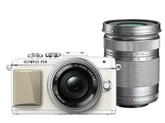 2024年最新】OLYMPUS PEN E-PL7 EZダブルズームキット ホワイト ミラー