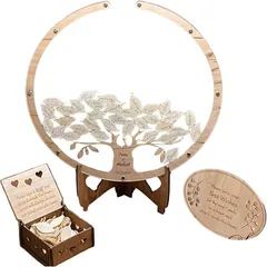 Hyack 結婚証明書 ゲスト 参加型 ウェディングドロップス 結婚式 ウェルカムスペース ウッド