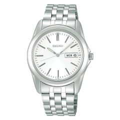 シルバー/ホワイト [セイコーウオッチ] 腕時計 セイコー セレクション メンズ クオーツウオッチ SCXC007 シルバー