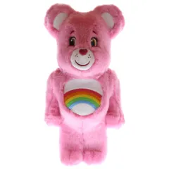 MEDICOM TOY (メディコムトイ) BE@RBRICK Cheer Bear Costume Ver. 400% Care Bears ベアブリック チアベア ぬいぐるみ フィギュア 人形 ケアベア ピンク