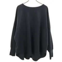 ITEMS URBAN RESEARCH アイテムズ アーバンリサーチ 長袖 カットソー FREE ネイビー ドルマンスリーブ レディース 古着