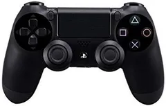 【中古】ワイヤレスコントローラー (DUALSHOCK 4) ジェット・ブラック 【メーカー生産終了】 rdzdsi3