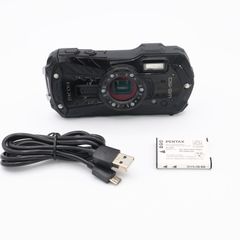RICOH 防水デジタルカメラ RICOH WG-50 ブラック 防水14m耐ショック1.6m耐寒-10度 RICOH WG-50 BK 　#250217_1006001