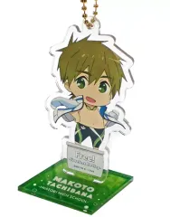 【中古】キーホルダー・マスコット(キャラクター) 橘真琴 スタンドアクリルチャーム 「劇場版 Free!-Timeless Medley- 約束」 劇場グッズ 