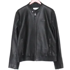 COACH ラムレザーレーサージャケット Lサイズのサムネイル