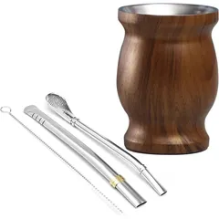 アルゼンチン伝統、高級マテ壺とボンビージャ　IMPERIAL 2025年最新】マテ茶 ボンビージャの人気アイテム - メルカリ