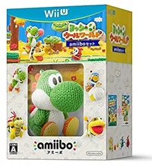 【中古】ヨッシー ウールワールド amiiboセット - Wii U