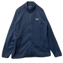 【海外規格L】古着　L.L.Bean　フリースジャケット　フルジップ