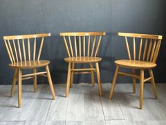 cherry 桜屋工業　ウィンザー　アームチェア　オークレイチェア　3脚　SZ