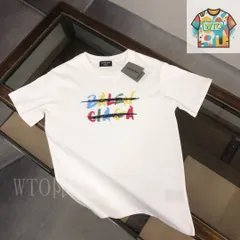 【今日WTO】BALENCIAGA 25SS 夏季丸首半袖 T バレンシアガ-QP75