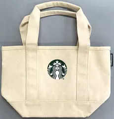 【中古】雑貨 [単品] スターバックス(真ん中ロゴ) トートバッグ小 「スターバックスコーヒー スターバックス福袋2022」