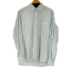 トミーヒルフィガー TOMMY HILFIGER ストライプ L/S ボタンダウンシャツ メンズ JPN：M 