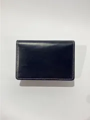 【新品/未使用】 ホワイトハウスコックス　名刺入れ　黒　緑　ブライドルレザー Whitehouse Cox ホワイトハウスコックス 3つ折り財布